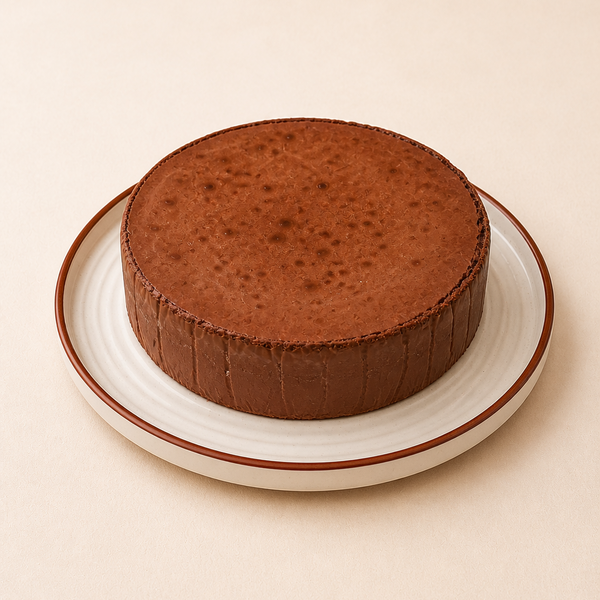 Belgian Chocolate Basque Cheesecake
