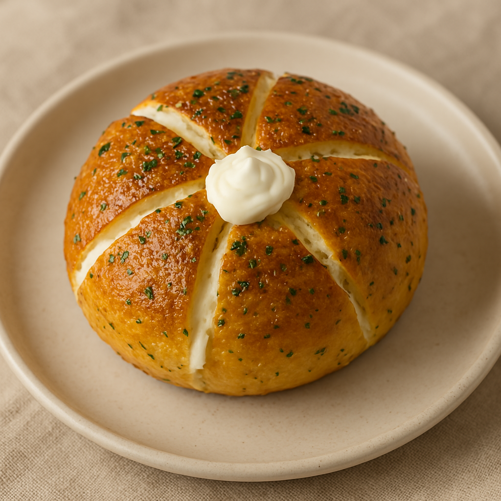 Garlic Cream Cheese Bun