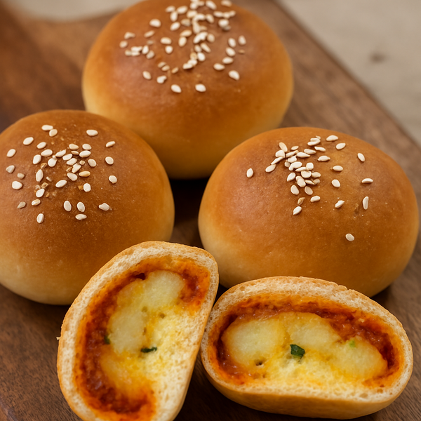 Baked Vada Pav Bun