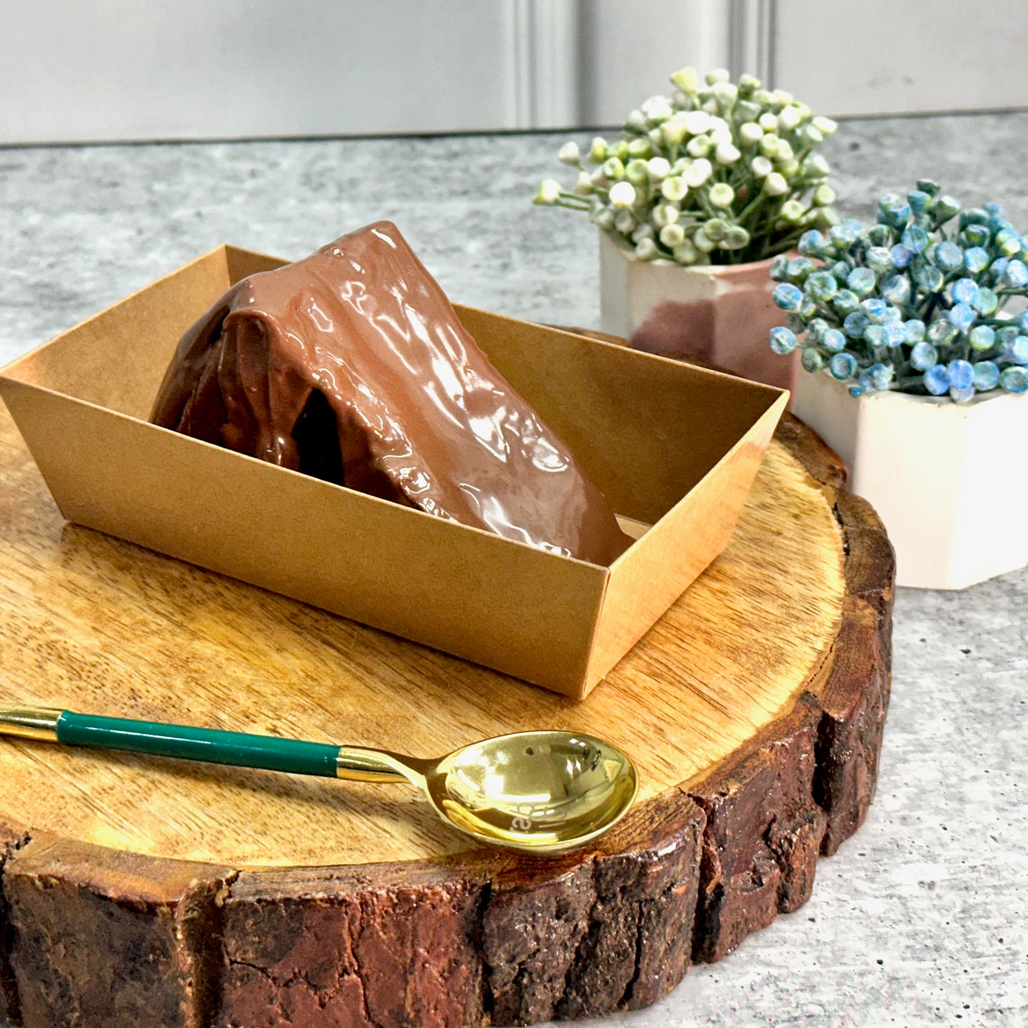 San Sebastián Cheesecake With Nutella