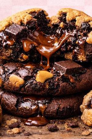 Eggless NY Style Chunky Cookies Masterclass