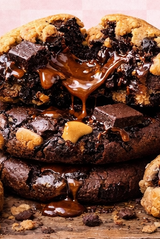 Eggless NY Style Chunky Cookies Masterclass