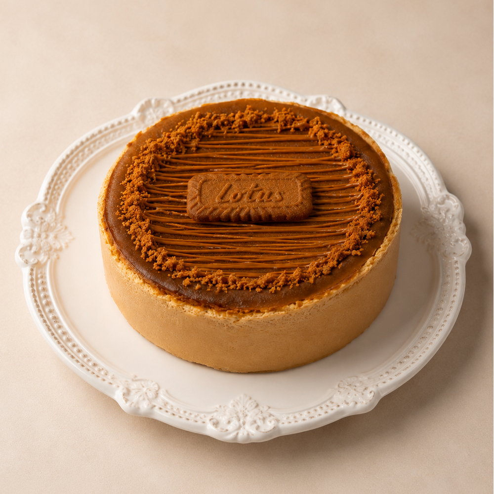 Biscoff Basque Cheesecake